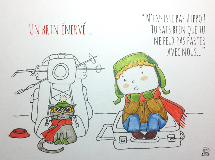 Un brin énervé