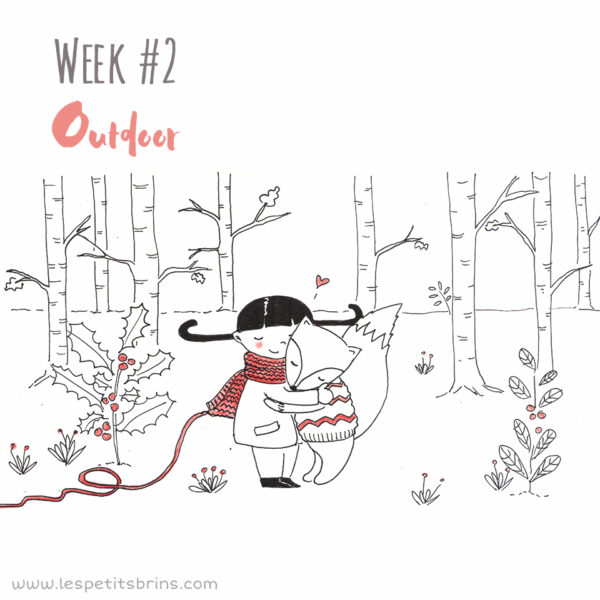 52 weeks illustration challenge outdoor