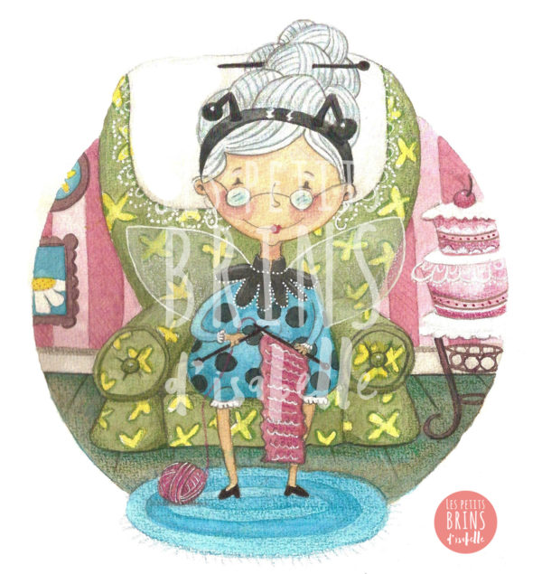 illustration-52-weeks-illustration-challenge-grandmother