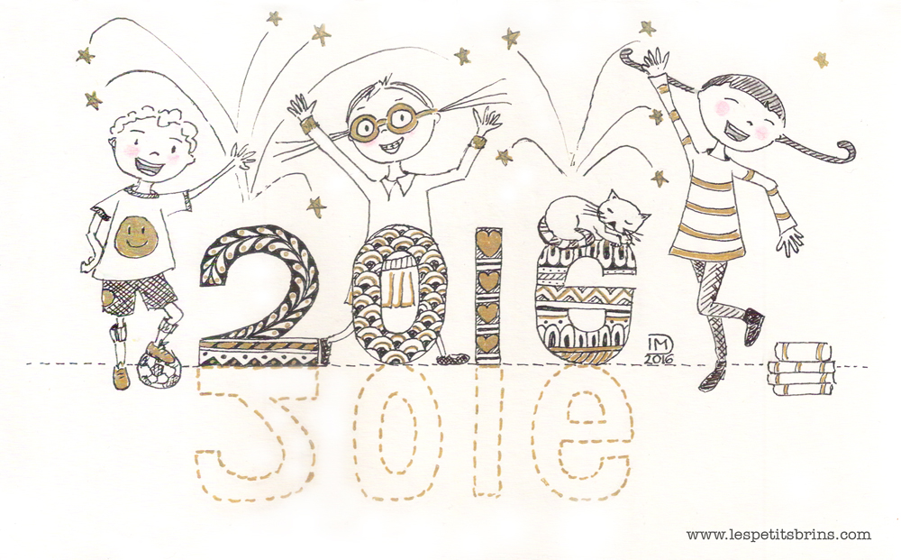 Illustration jeunesse - 2016 remplie de JOIE !