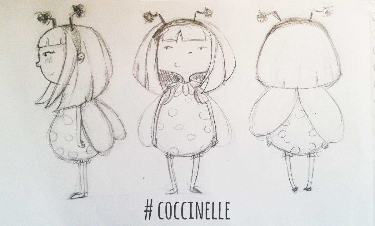 Sketche recherche personnage illustration jeunesse
