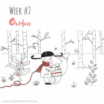 52 weeks illustration challenge outdoor