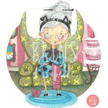 illustration-52-weeks-illustration-challenge-grandmother