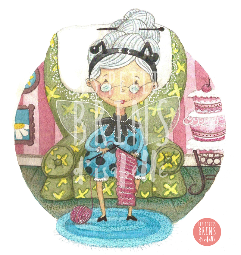 illustration-52-weeks-illustration-challenge-grandmother