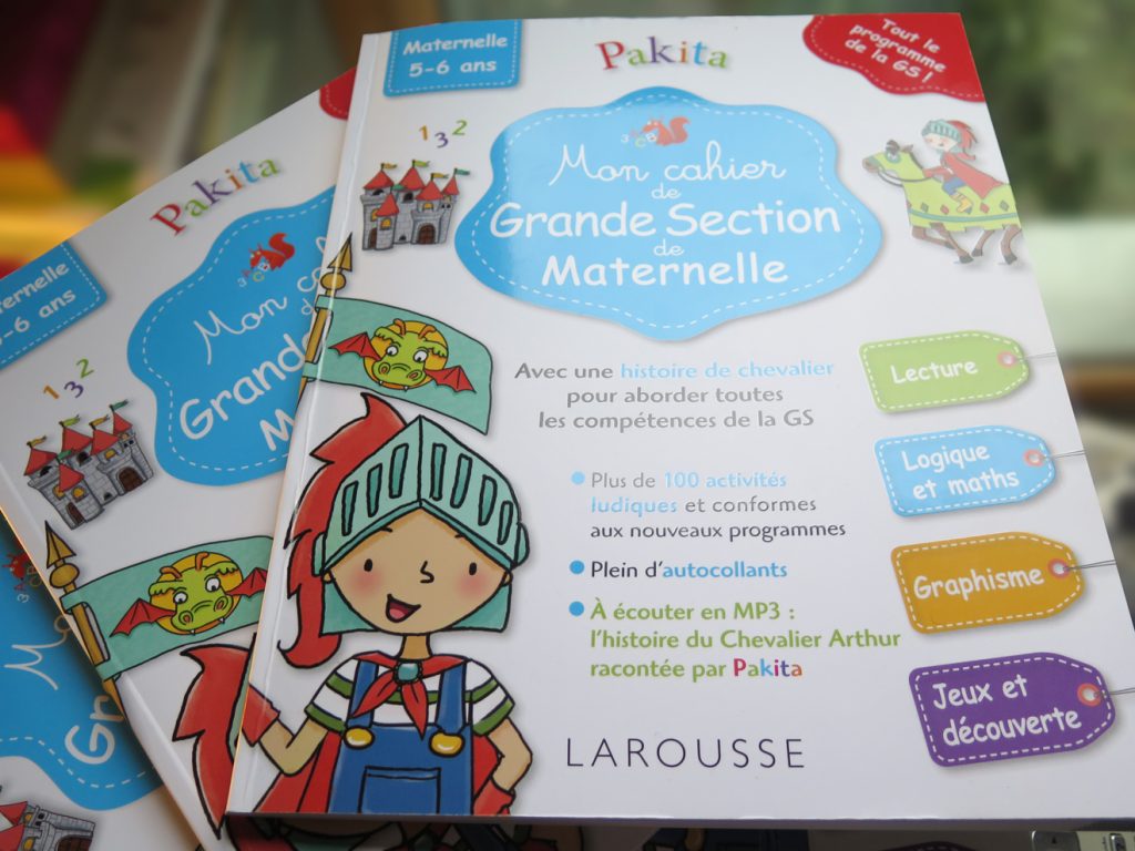 Illustration cahier de grande section maternelle - Larousse
