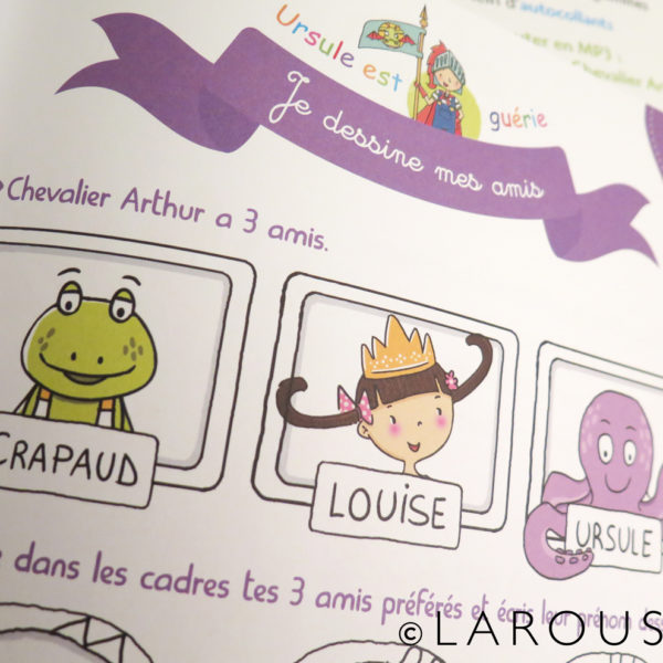 Illustration cahier de grande section maternelle - Larousse