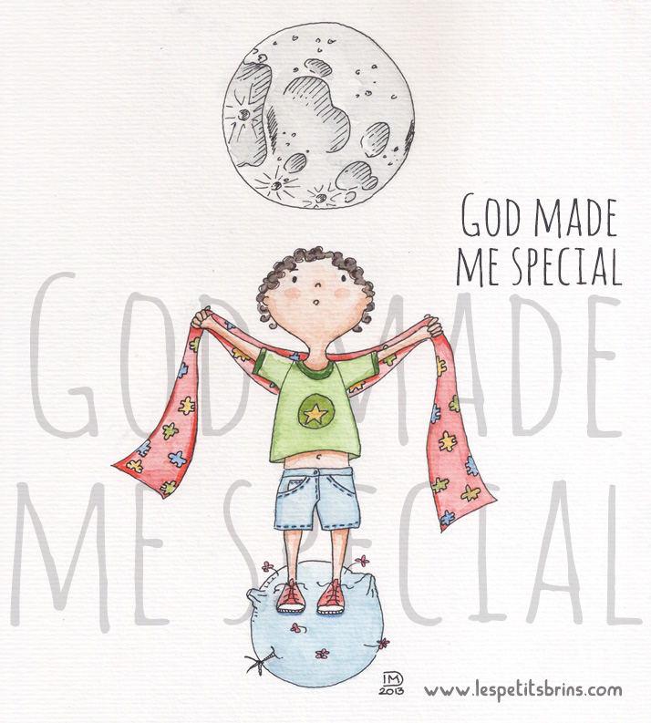 Illustration journée mondiale de l'autisme
