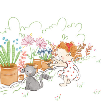 Illustration jeunesse - Mes albums Montessori - Arthur et Mila