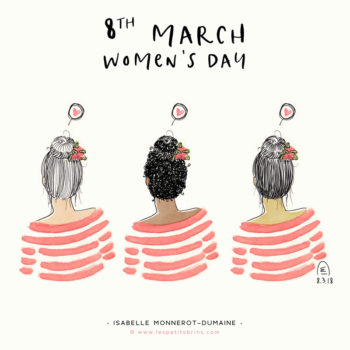 Illustration Women's Day, journée internationale des femmes