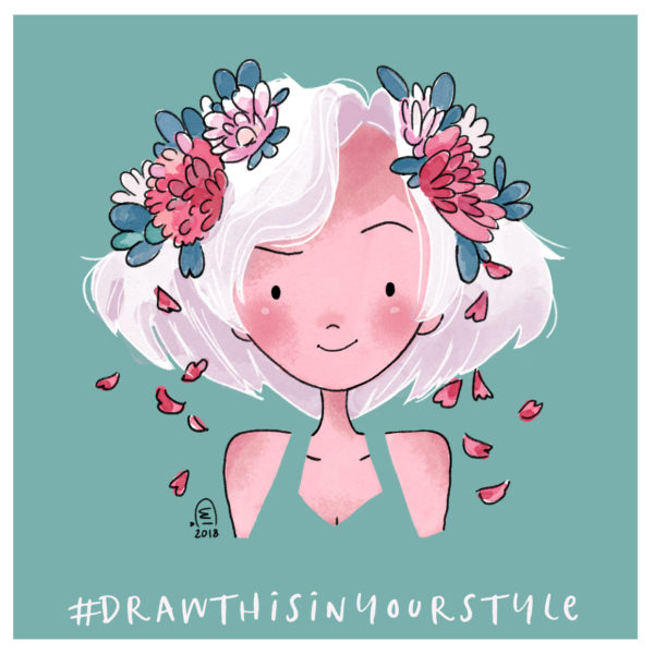 Draw this in your style Violet 1202