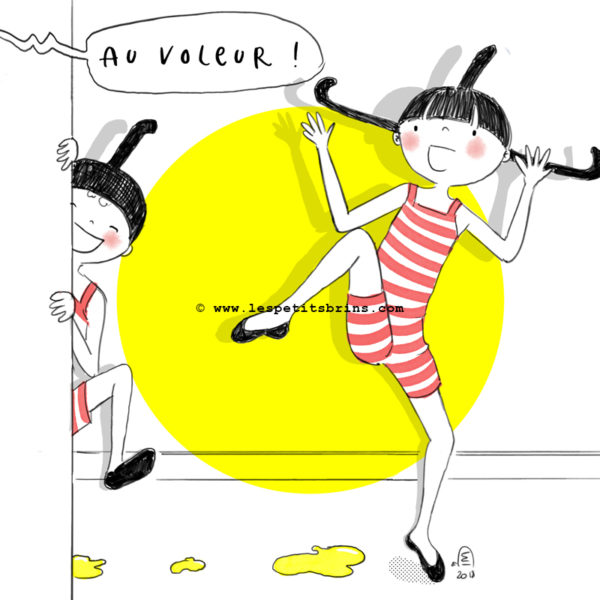 Illustration jeunesse Voleur de couleur - Mondino - Kodak