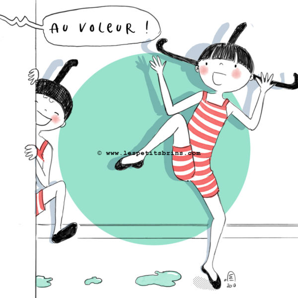 Illustration jeunesse Voleur de couleur - Mondino - Kodak