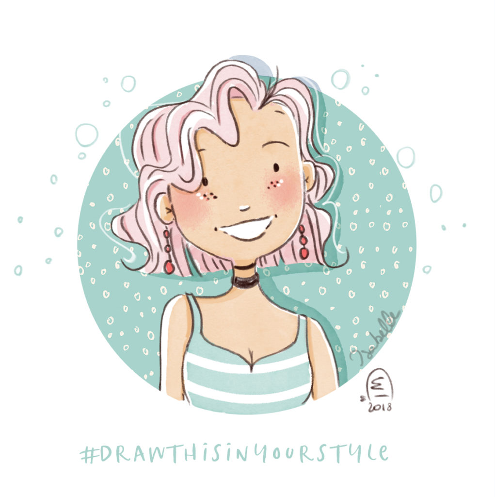 Illustration jeunesse Draw this in your style