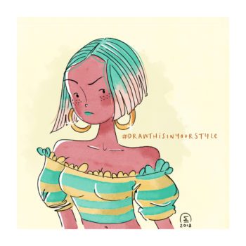 Illustration jeunesse draw this in your style