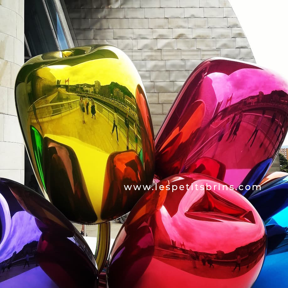 Vacances illustrées - Bilbao - Jeff Koons Vacances illustrées - Bilbao - Jeff Koons