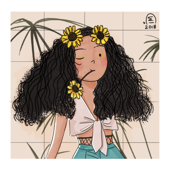 Illustration Draw this in your style challenge Janice Sung