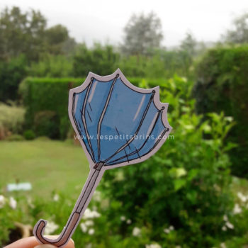 Illustration jeunesse pluie au pays basque