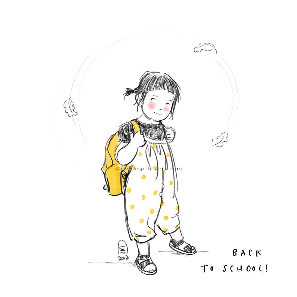 Back to school illustration Back to school illustration