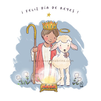 Illustration originale Epiphanie