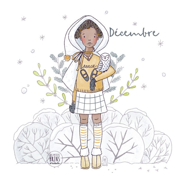 Illustration originale décembre